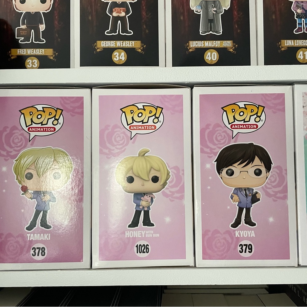 Funko Pop Animation Figures - Tamaki, Honey, Kyoya